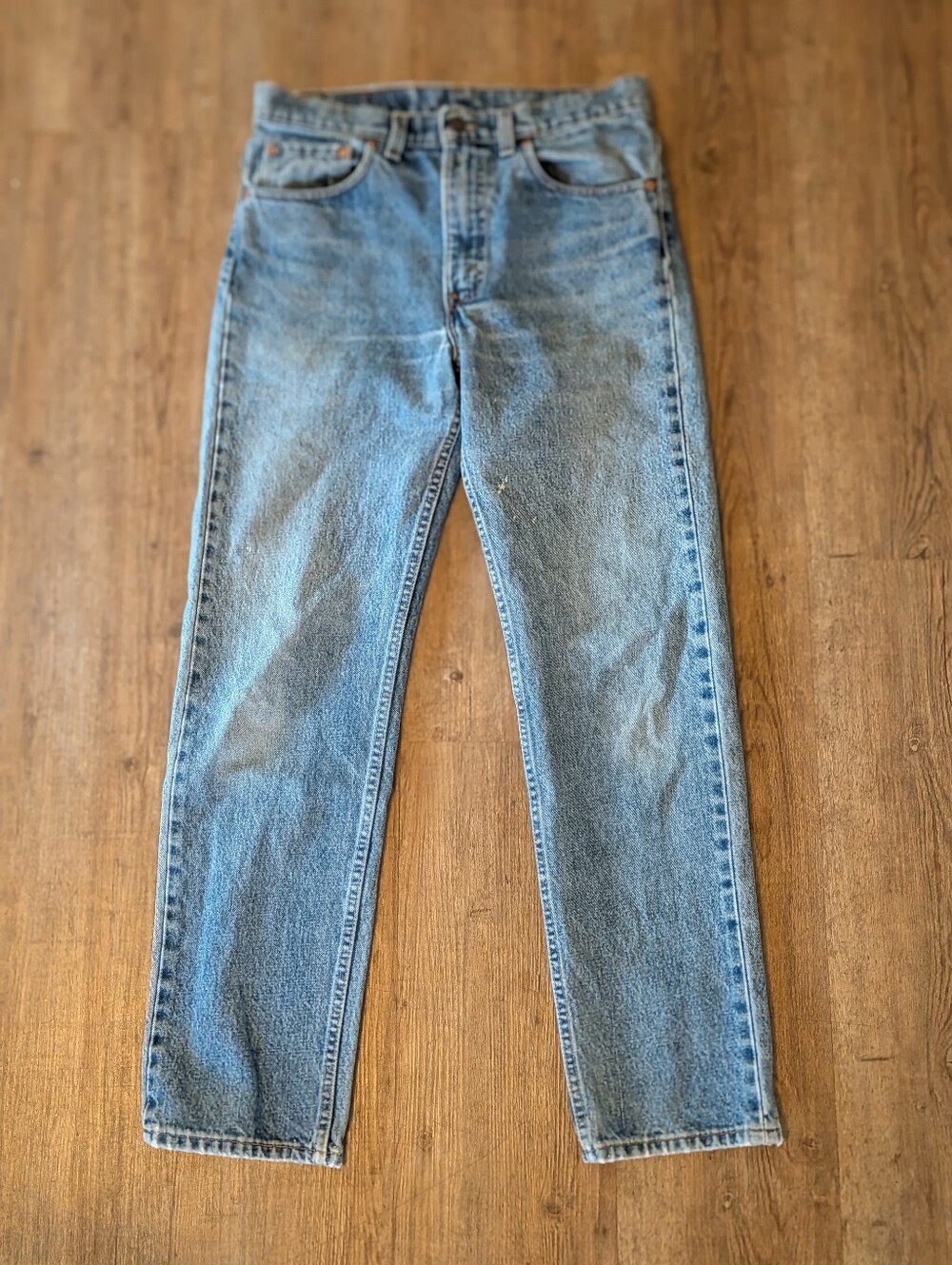 Levi's Men's Light Blue Straight-Leg Jeans